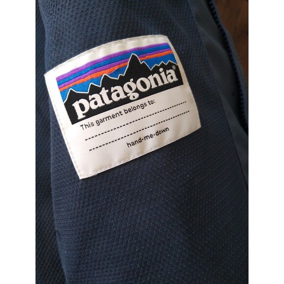 Patagonia Hooded Parka Gray Girls M Women’s xs. Sustainable Outdoor - Picture 2 of 6